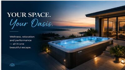 Luxurious Swim Spa Presentation
