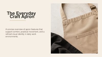 Crafted for Comfort: The Modern Apron Essential