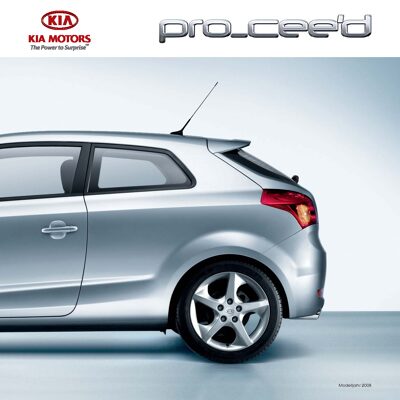 Kia pro_cee'd 2008 - Der neue sportliche Typ
