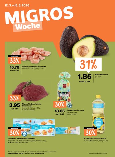 Migros Wochenflyer 11 2026 d VS