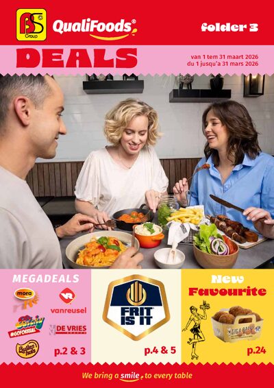 Promotiefolder maart 2026 - Megadeals diepvriesproducten