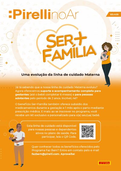 Pirelli Informa Ed. 35 - Programa Materna Evolui e Resultados do Bolão