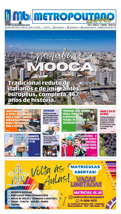 Jornal Metropolitano Bairros