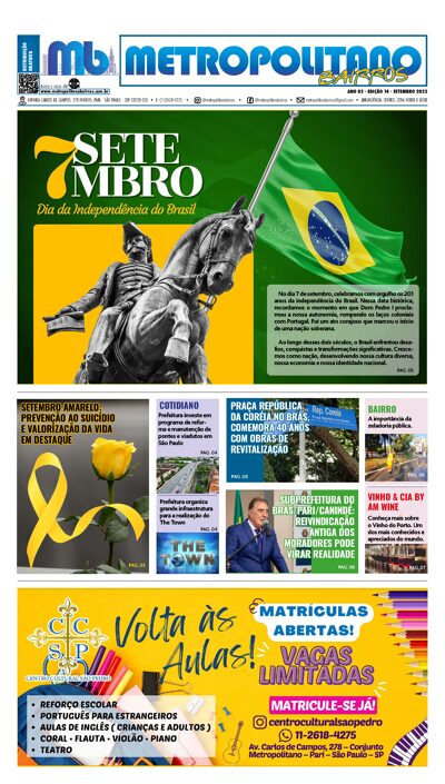 Jornal Metropolitano Bairros - Setembro 2023