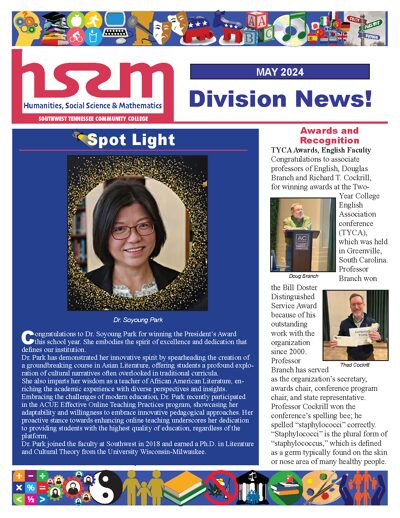 Southwest Tennessee Community College Humanities Division News - May 2024