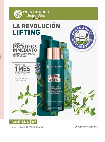 Yves Rocher México Campaña 07 - Lifting Végétal