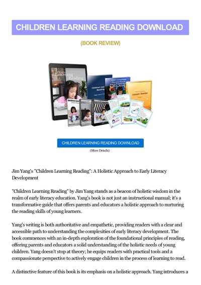 Children Learning Reading Download