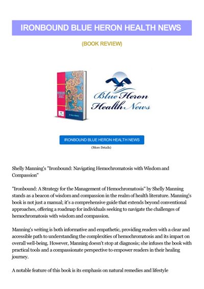 Ironbound Blue Heron Health News