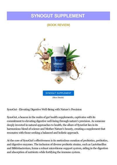 Synogut Supplement