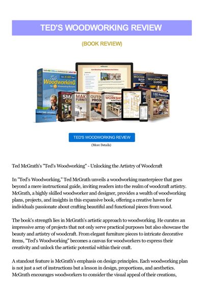 Teds Woodworking Review