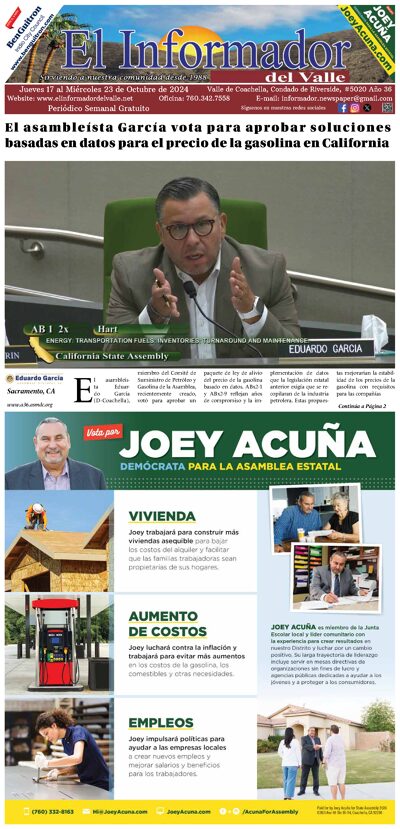 El Informador Del Valle Edicion del 10-17-2024