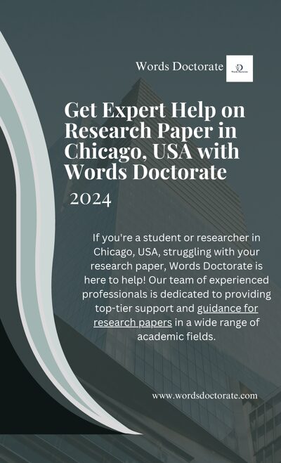 Expert Research Paper Help in Chicago - Words Doctorate Services