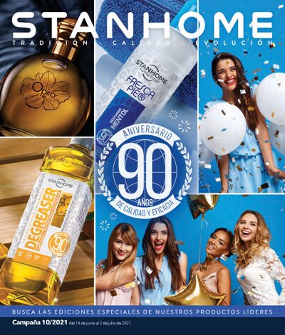 Stanhome Mexico Campaña 10/2021 - Promociones Hogar y Limpieza